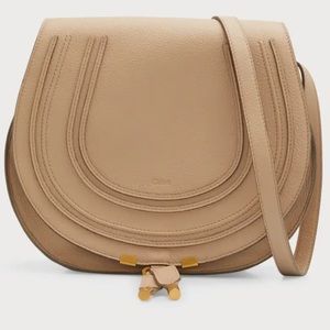 Chloe Marcie Medium Saddle Crossbody Bag